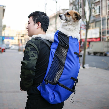 Outdoor Travel Puppy Small and Medium Dog Backpack