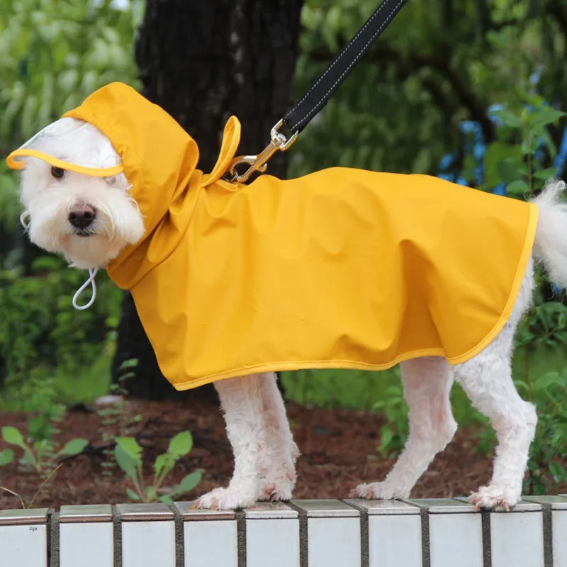 Dog  Rain Coat Waterproof Jacket Reflective