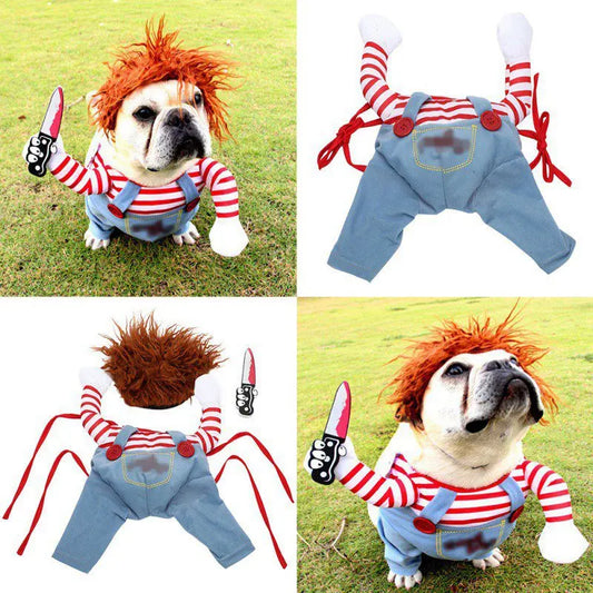 Funny Dog Costume Halloween "Horror"