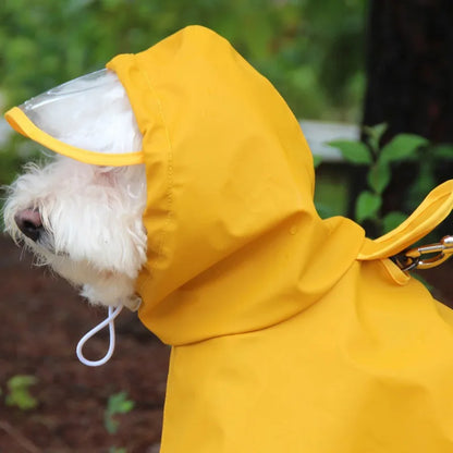 Dog  Rain Coat Waterproof Jacket Reflective