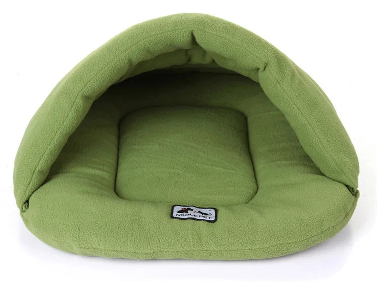 Cozy winter Dog slipper house Bed