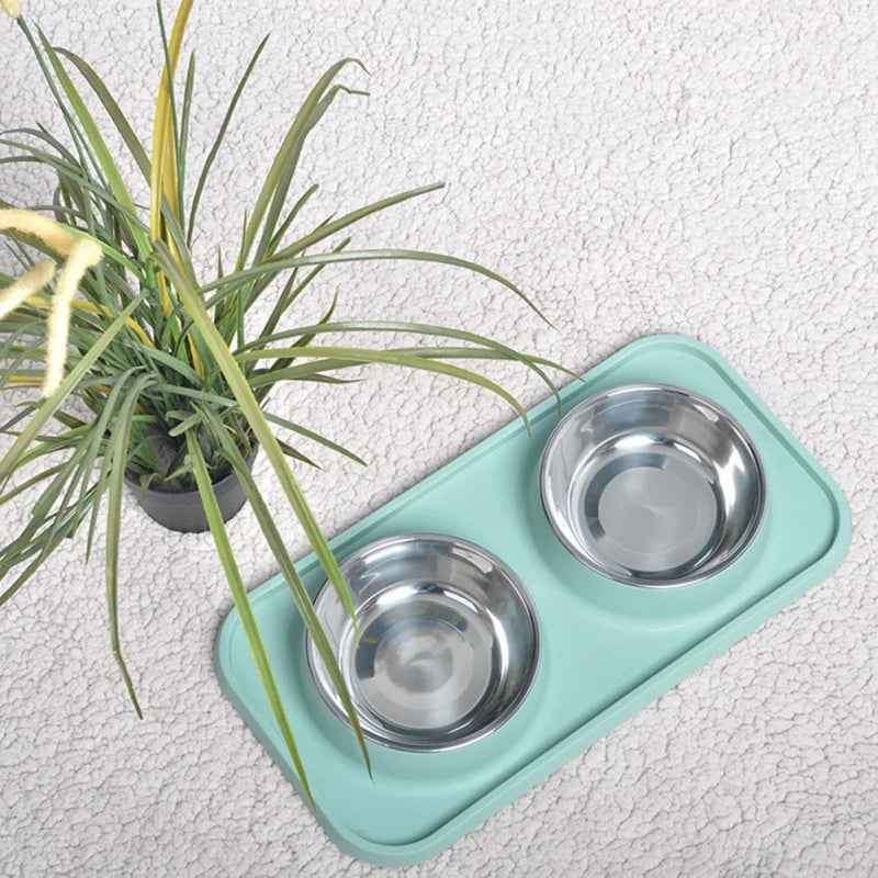 Non Skid Pet Dog Water and Food Bowl