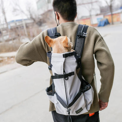 Outdoor Travel Puppy Small and Medium Dog Backpack