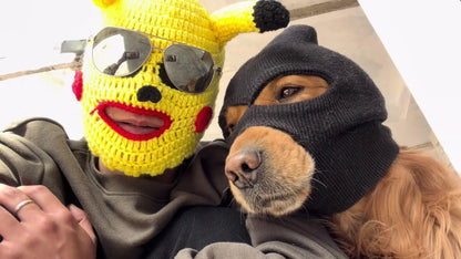 Funny Dog Ski Mask