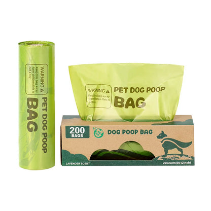 Greener Poop Bags |  Environmentally friendly | 200 pieces/roll