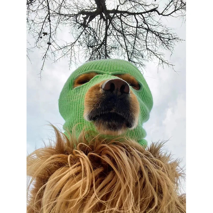 Funny Dog Ski Mask