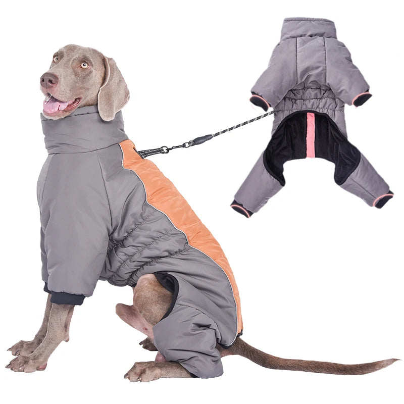 Waterproof Big Dog Rompers Jumpsuit