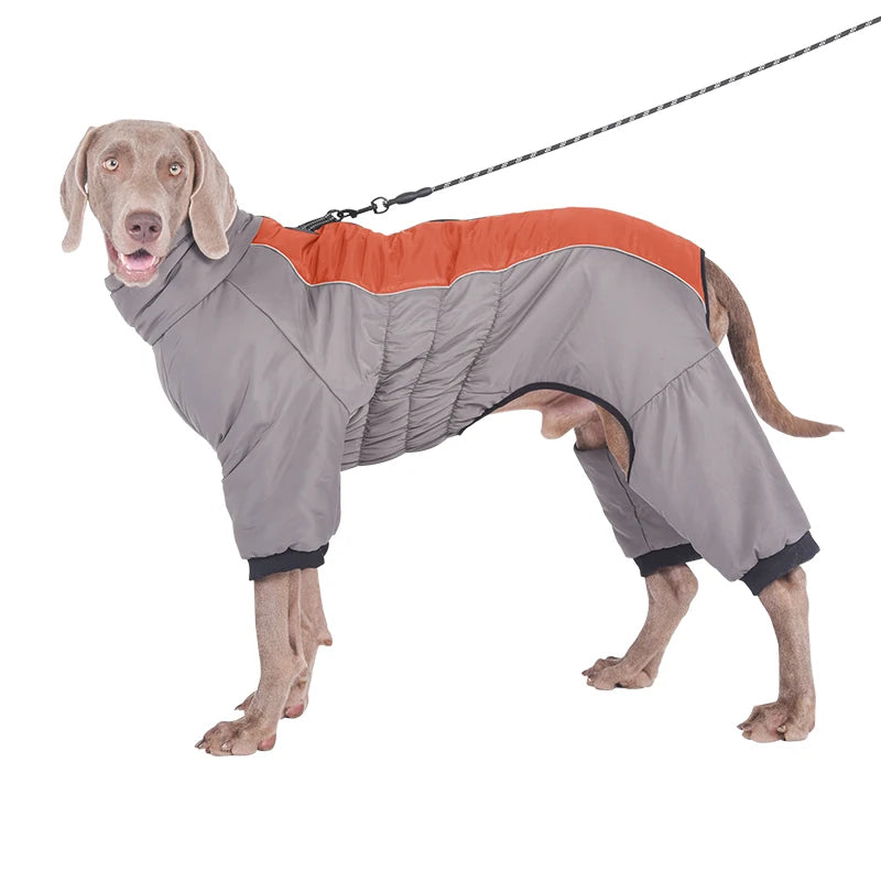 Waterproof Big Dog Rompers Jumpsuit