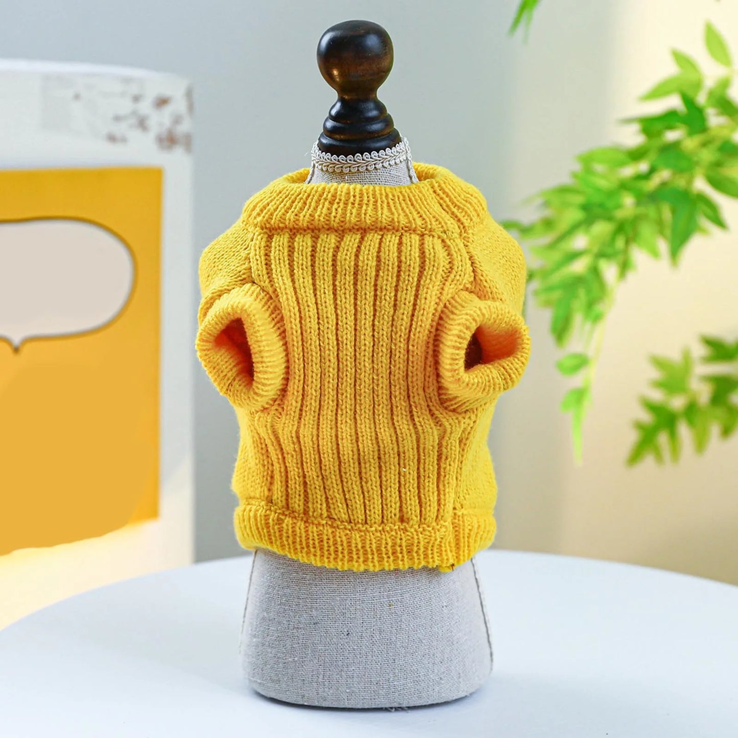 Pet Dog Clothes Warm Dinosaur Horn Sweater