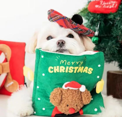 Pet Dog Toy Book Interactive with Hidden Food