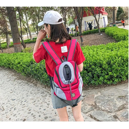 Travel Backpack Pet Dog Breathable Carrier Bag