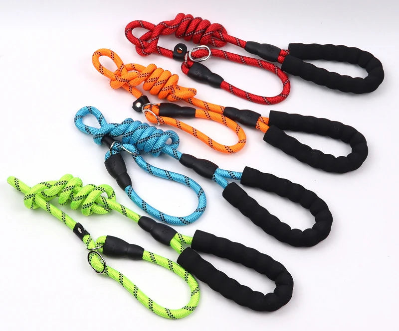 Training Padded Leash Reflective for Medium Large Dogs