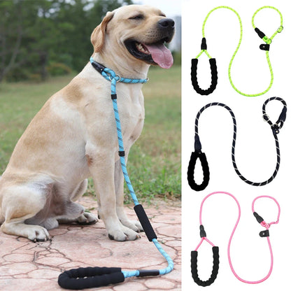 Training Padded Leash Reflective for Medium Large Dogs