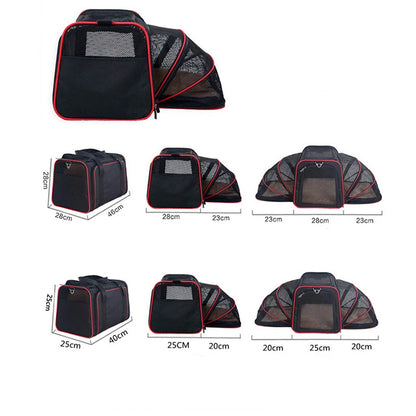 Pet Dog Portable Carriers Bag waterproof Breathable Foldable