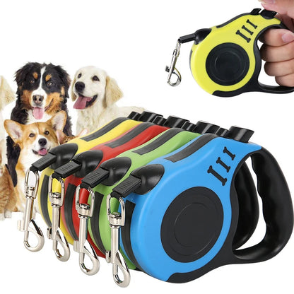 Retractable Dog Leash, 11 fit and 16 fit for Small and Medium Dogs