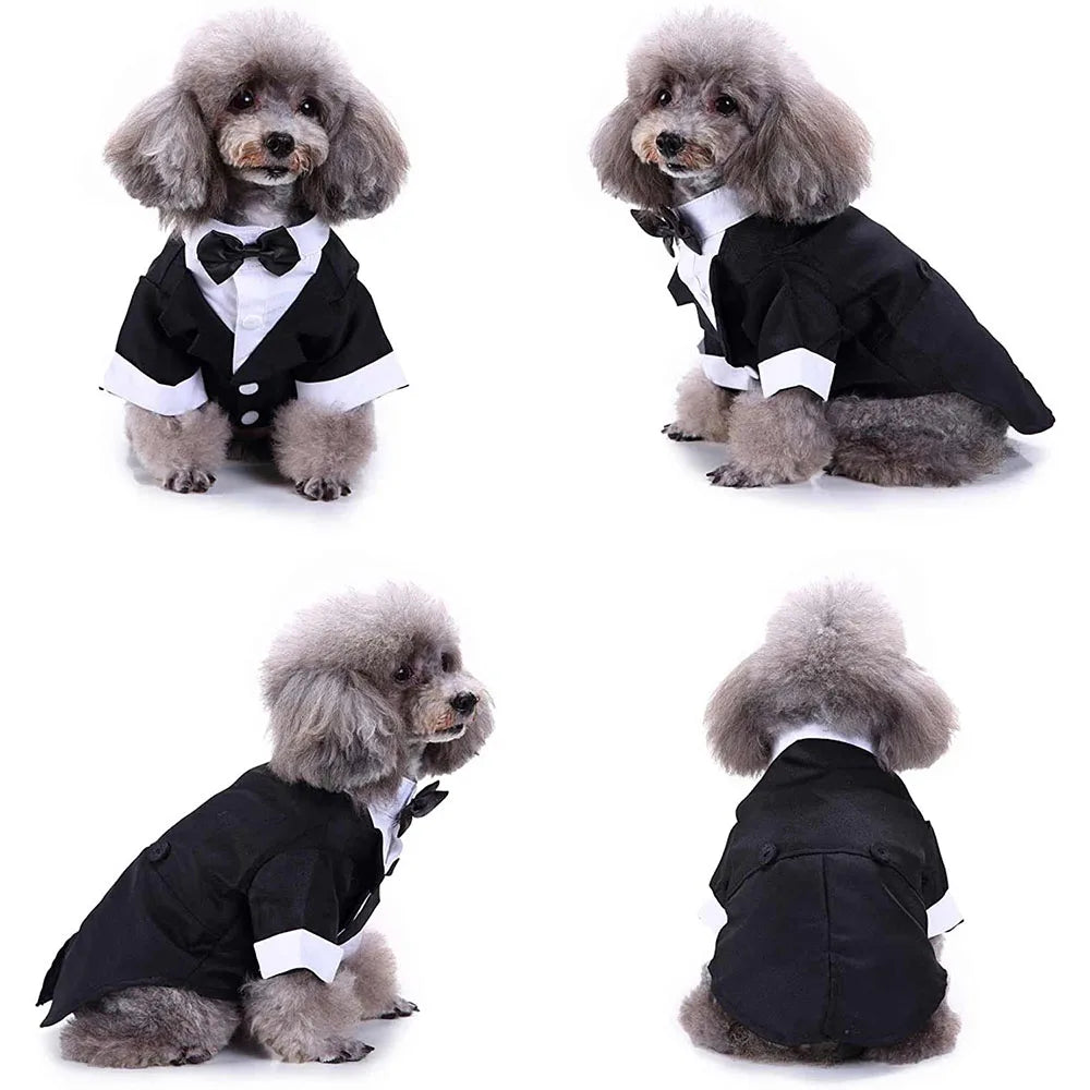 Dog Tuxedo Dog Suit Wedding Party Costume