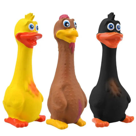 Pet Dog Squeaky Sound Chicken Toy