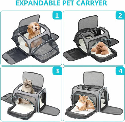 Pet Dog Portable Carriers Bag waterproof Breathable Foldable