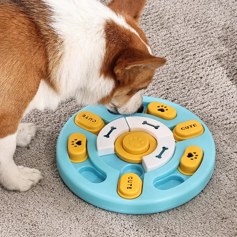 Pet Puzzle Feeder Bowl Toy Interactive