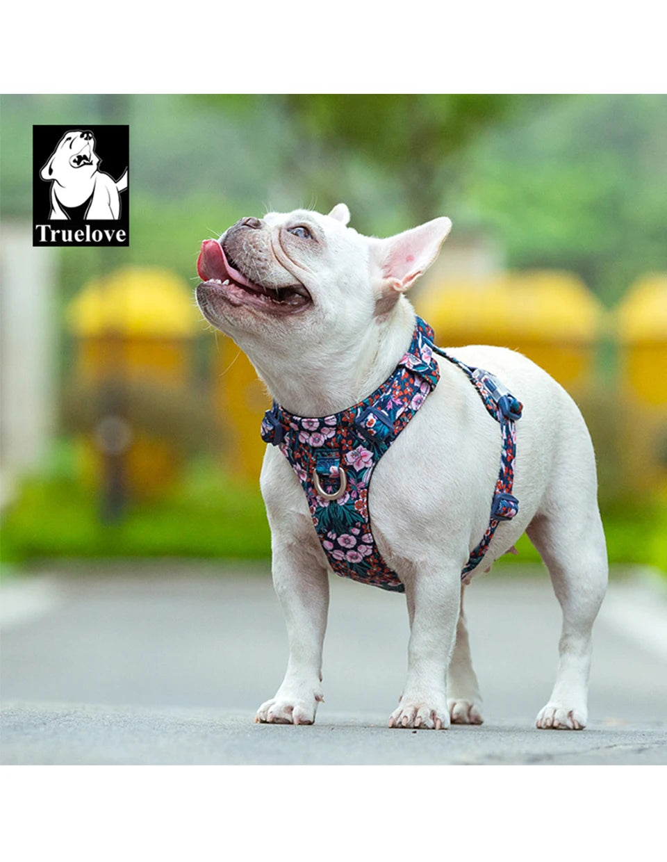 Pet Harness 100% Cotton Floral Print  For Large Medium and Small Dogs