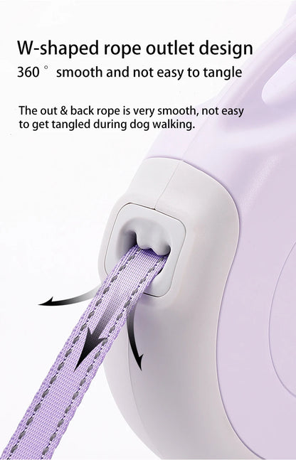 Pet Leash Retractable Unique Portable Design