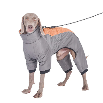 Waterproof Big Dog Rompers Jumpsuit